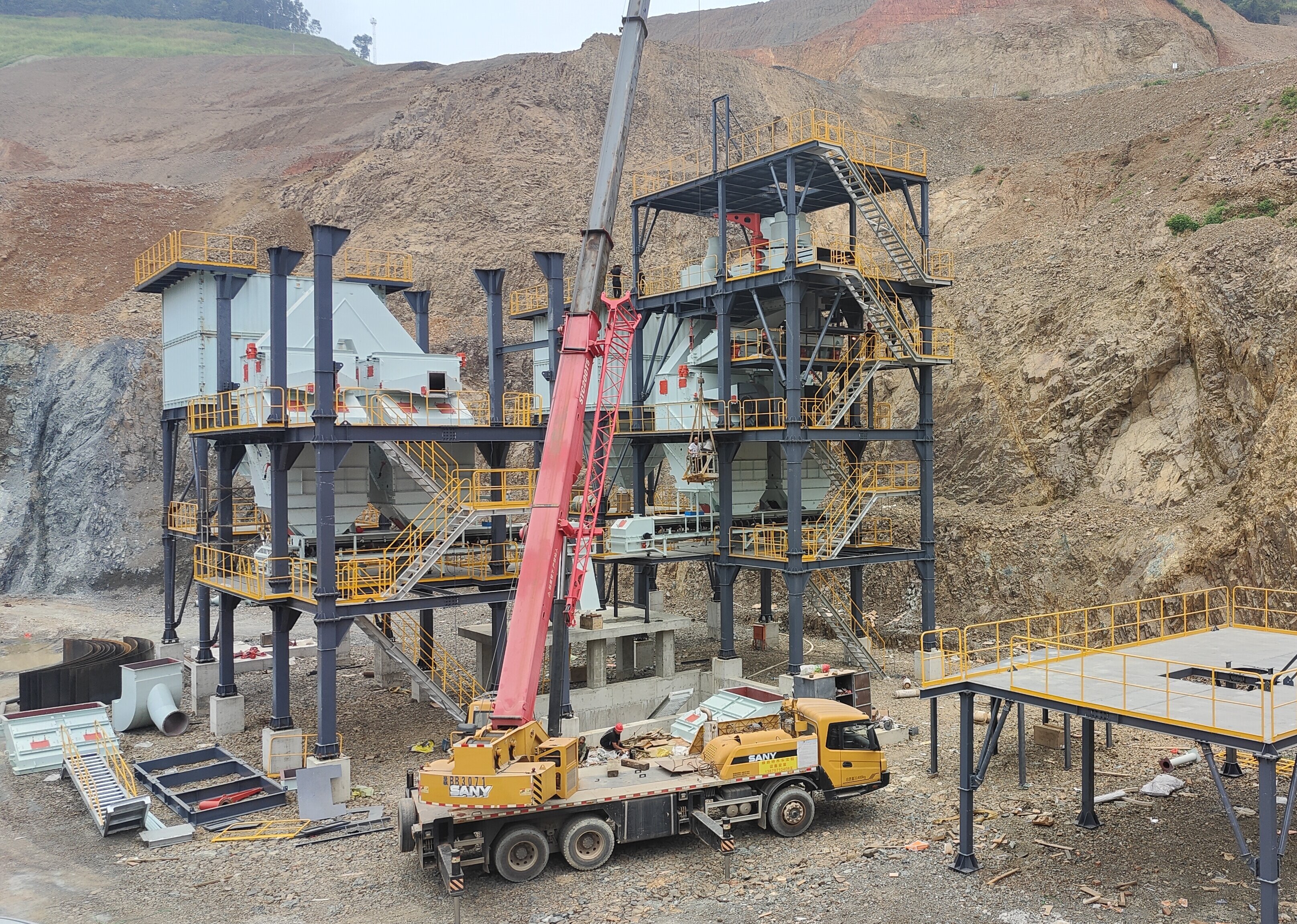 制砂樓綠色制砂，守護(hù)綠水青山